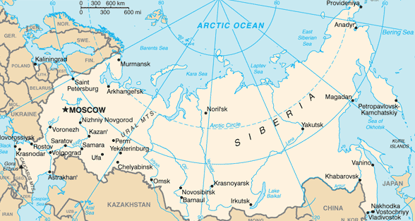 Crédit photo: US Gov / CIA World Factbook