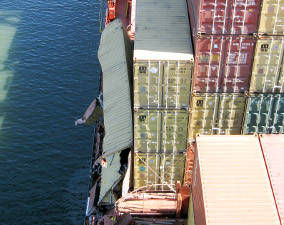 Assurance porte conteneurs