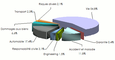 marché maurice assurance vie non vie