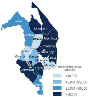 inondations Mozambique Malawi