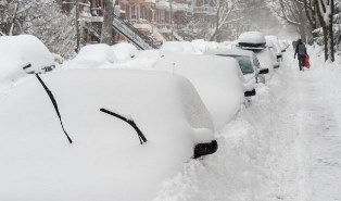 Vague de froid au Canada