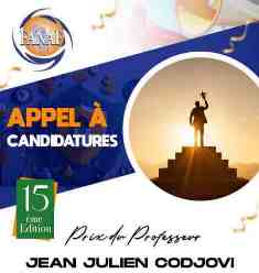 Julien Jean Codjovi Award