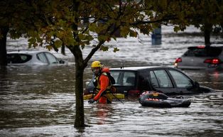 Storms sweep across France