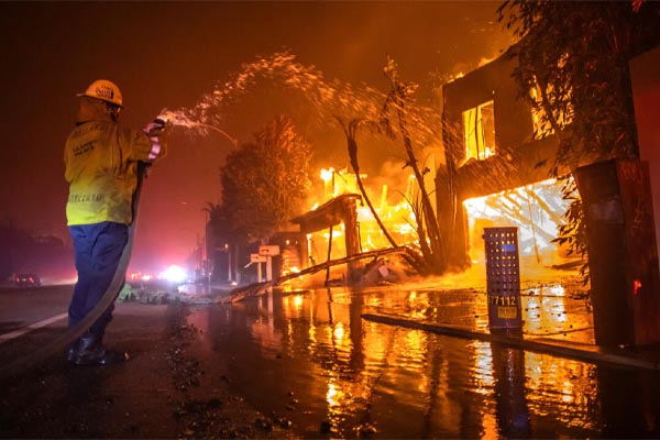 Californie incendie