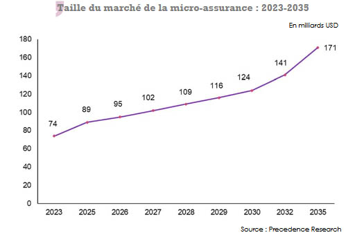 taille marché micro-assurance