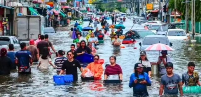 Inondations Thailande